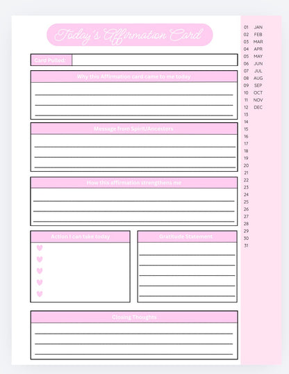 Affirmation Journal