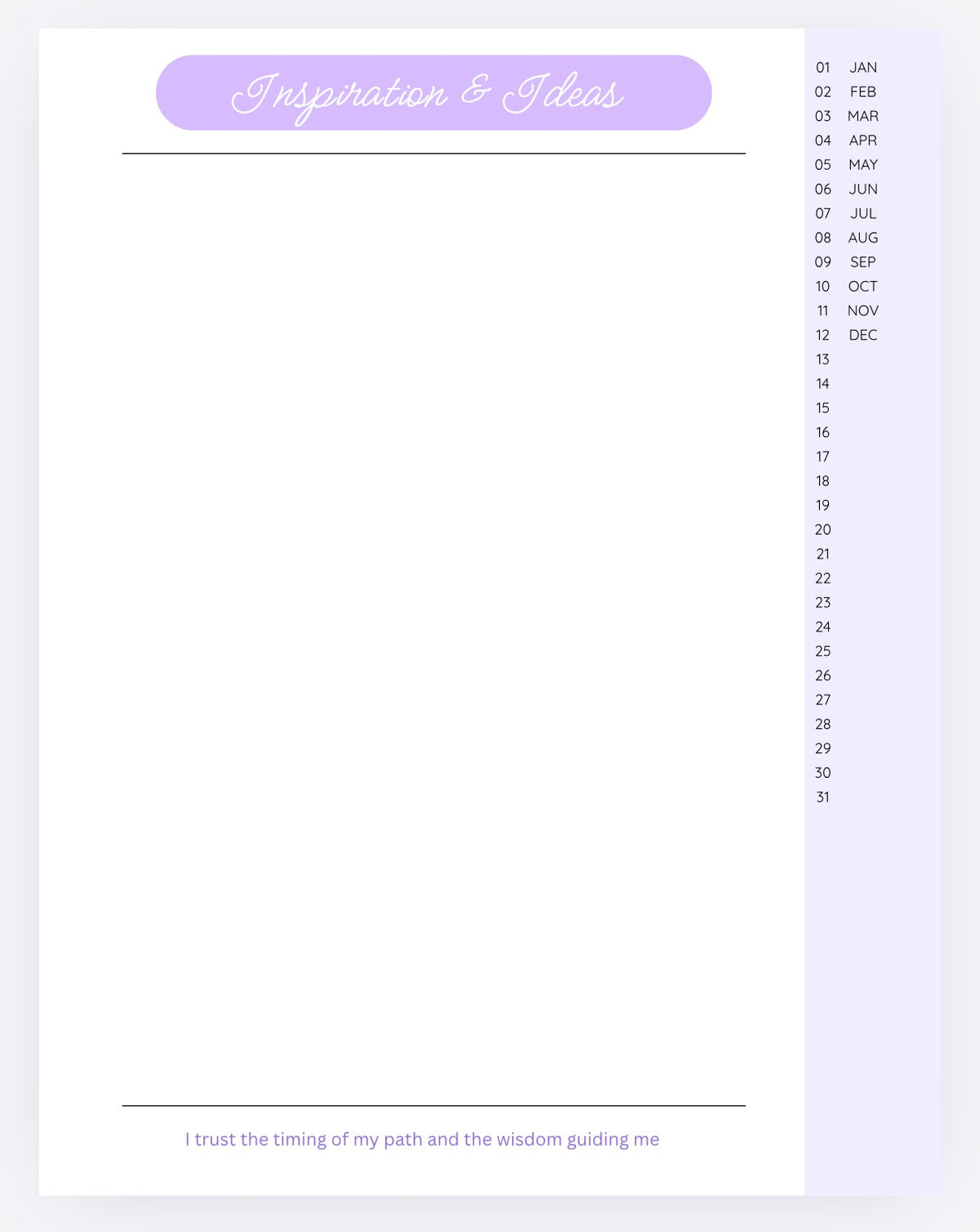 Affirmation Journal
