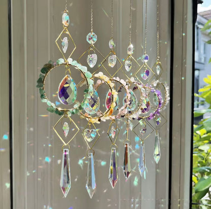 Crystal Hanging Natural Crystal Suncatchers
